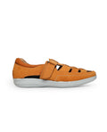 Men leather tan Fisherman Sandals 04655