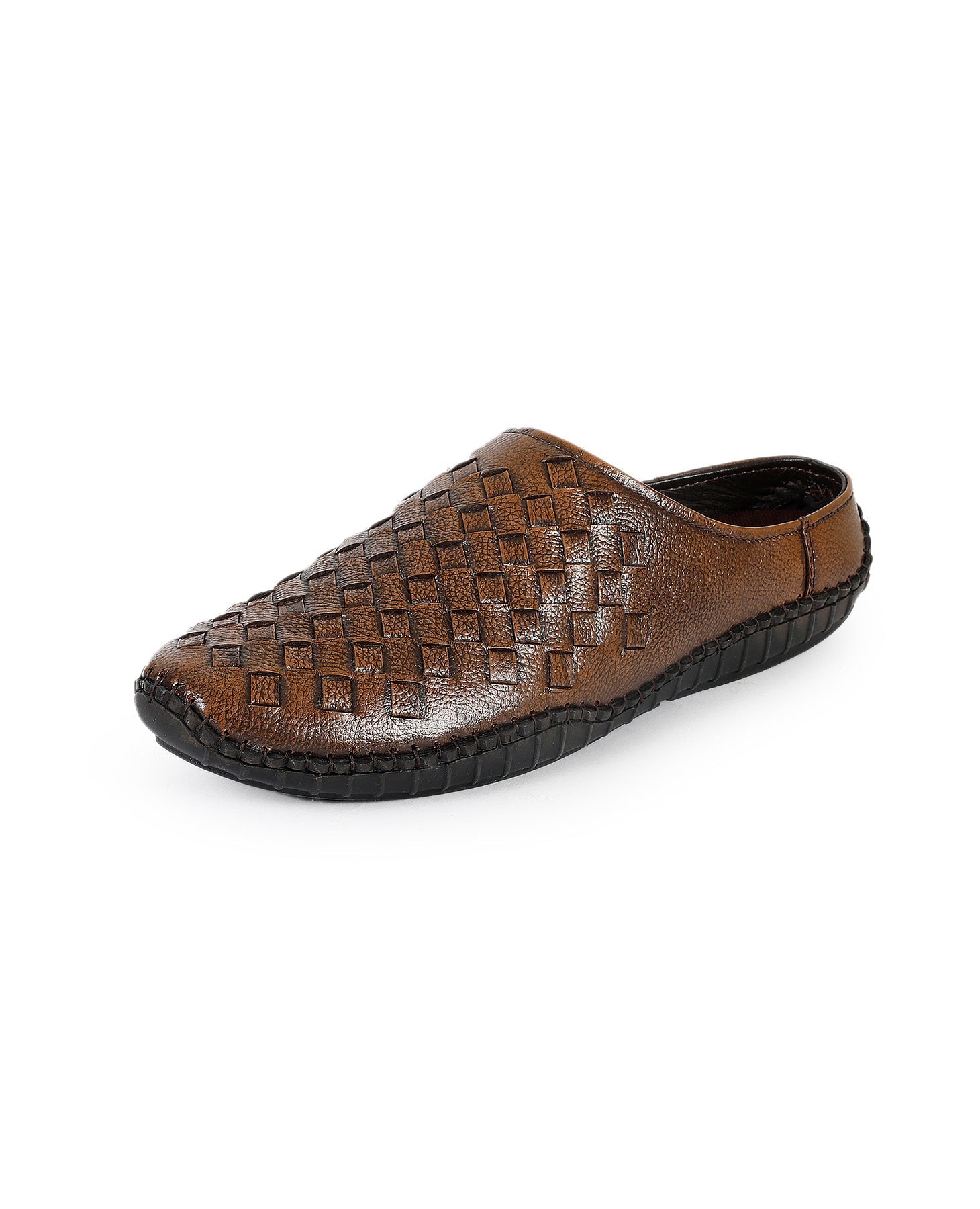 Men's leather half shoes 203338