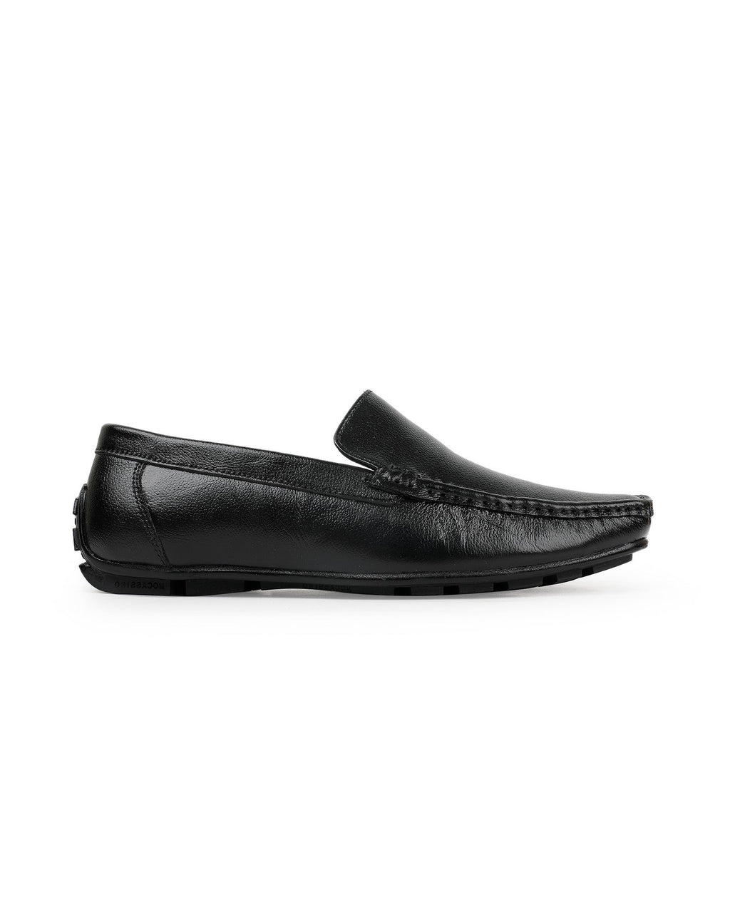 Men's leather loafer black Shoes  205907